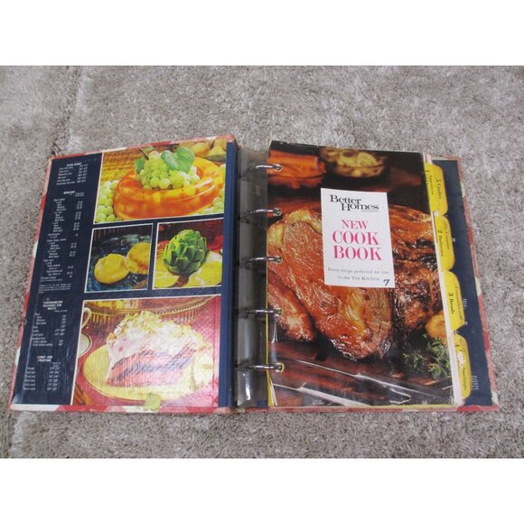 Better Homes & Gardens New Cook Book Hardcover Ring-Bound Edition 1968 - Picture 7 of 10